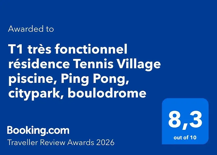 T1 Très Fonctionnel Résidence Tennis Village Piscine, Ping Pong, Citypark, Boulodrome * Agde